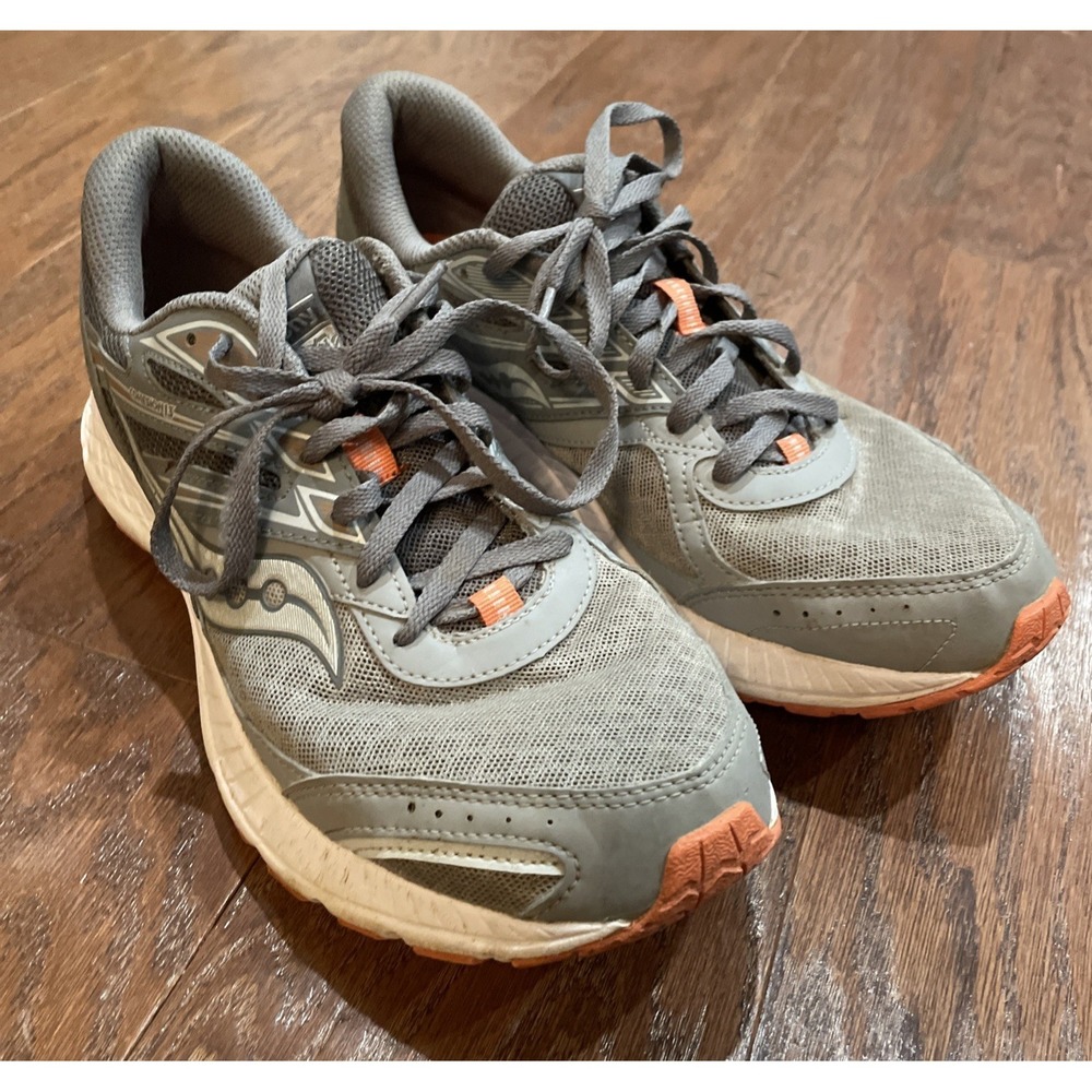 Saucony Womens‎ Cohesion 13 S10559-5 Gray Running Shoes Sneakers Size 11